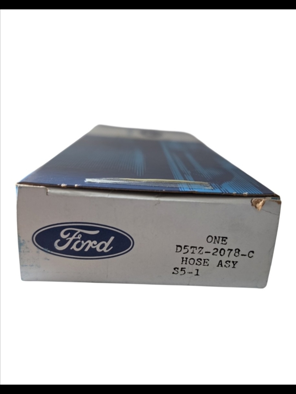 Genuine Ford D5TZ-2078-C  is a Vintage, Discontinued OEM Front Brake Hose